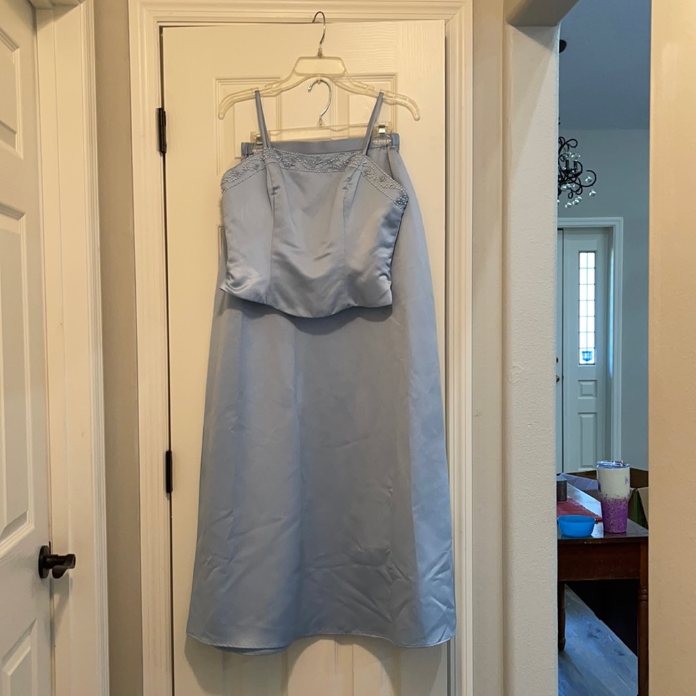 Prom dress, Baby blue